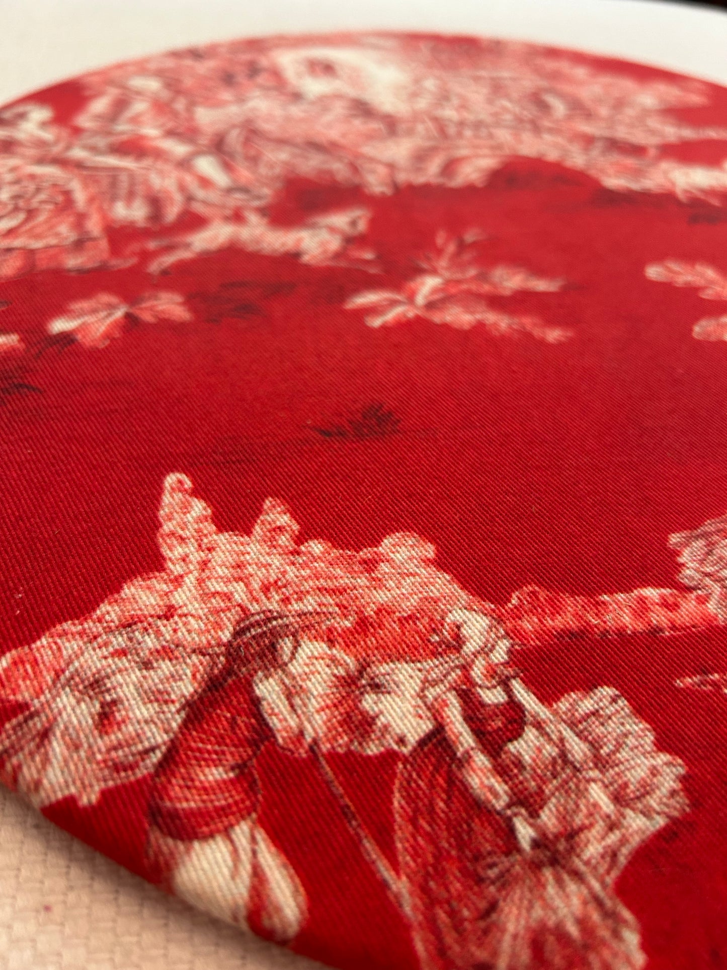 Toile de jouy total rosso edizione limitata